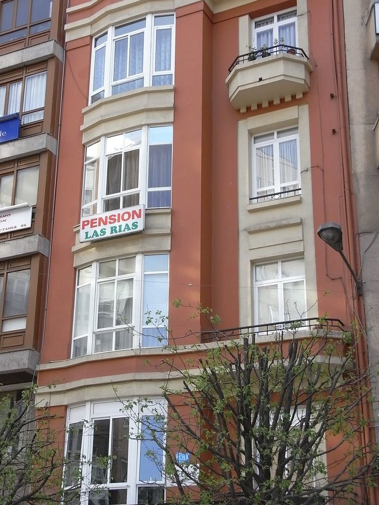 Pension Las Rias A Coruña Exterior foto